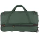 Дорожная сумка на колесах текстильная L зеленая Travelite Basics TL096276-86 - изображение 2