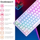 Клавиатура механическая проводная RZTK Bifrost Rainbow Light Kailh Red - изображение 6