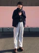 Ветровка мужская Uniqlo 53705558 XL Синяя (1159816607) - изображение 10