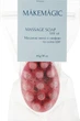 Масажне мило з люфою та олією Ши "Кавун" - Makemagic Massage Soap 85g (1295596-149629) - изображение 1