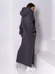 Сукня довга зимова жіноча ISSA PLUS 14898 XL Сіра (issa2007682652518) - зображення 2