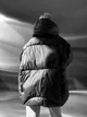 Пуховик зимовий жіночий Venus оверсайз L-XL old чорний - зображення 6