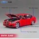 Коллекционная машина Welly BMW 335i Модель автомобиля / Масштаб 1:24 / Красный - изображение 2