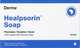 Мило брускове Dermz  Healpsorin від псоріазу та екземи 100 г (5907222288184) - зображення 1