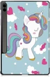 Чехол для планшета BeCover Smart Case для Samsung Galaxy Tab S10 Plus (SM-X820/SM-X826) 12.4" Unicorn (BC_712251) - изображение 4