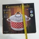 Каструля 3,6л German Family з нержавіючої сталі зі скляною кришкою, універсальна нержавіюча каструля з товстим дном для газової, електричної та індукційної плити Червона в горошок GF-2031 - зображення 12