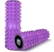 Массажный ролик-валик для МФР и йоги EasyFit 33х14 см роллер-массажер для спины, ног, рук и шеи EF-2022a-V Фиолетовый (56003504) - изображение 3