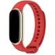 Силиконовый ремешок MRK для фитнес браслета Xiaomi Mi Band 8/9 Dark Red (2) (mrk2799) - изображение 1