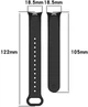 Силиконовый ремешок MRK для фитнес браслета Xiaomi Mi Band 8/9 Dark Red (2) (mrk2799) - изображение 4
