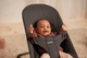 Кресло-качалка BabyBjorn Balance Soft Woven/Jersey Tri Fabric Dark Grey, 7317680050212 - изображение 5