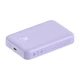 Павербанк с беспроводной зарядкой Qi 15W Baseus Magnetic Mini 10000mAh 20W 2в1 QC3.0+PD3.0 (PPCX110105) Purple - зображення 1
