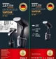 Ручной вертикальный отпариватель Zepline ZP-093 из нержавеющей стали 1750 Вт Черный - изображение 6