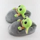 Тапочки Кигурми игрушки Kigurumi Мастер Йода Звездные Войны Домашние Плюшевые Мужские Серый 36-43 (М753137) - изображение 4