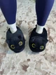 Тапочки Кігурумі іграшки Kigurumi Чорний Кіт Плюшеві Чоловічі Чорний 36-43 (М753211) - зображення 3