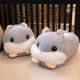 Тапочки Кигурми игрушки Kigurumi Хомяк Домашние Плюшевые Мужские Серый 36-43 (М753122) - изображение 4