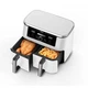 Мультипіч Ninja Air Fryer Dual zone AF400EUWH - зображення 10