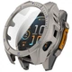 Захисний чохол Deexe Watch Case для Garmin Fenix 8 (47mm) - Titanium Steel / Blue - зображення 1