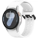 Ремінець Deexe Sport Loop для Samsung Galaxy Watch 4 / 5 / 6 / 7 / FE (40mm) - White - зображення 2
