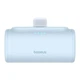 Повербанк Type-C Baseus Compact Built-In Type-C Connector 5000mAh 20W голубой (P10068306313-00) - изображение 2