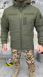 Зимова тактична куртка з утеплювачем та підкладкою Omni-Heat Softshell Olive M - зображення 10