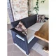 Диван для саду та тераси Keter Corfu Love Seat Max коричневий 258947 - зображення 7