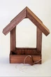 Кормушка для птиц на окно House_for_birds "Балкон" дерево - изображение 2
