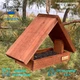 Кормушка для птиц подвесная House_for_birds "Радуга" дерево - изображение 1