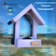 Годівничка для птахів на вікно House_for_birds "Балкон" бузкова - зображення 1