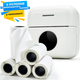 Портативный термопринтер JETIX Mini Printer Student + 5 рулонов самоклеящейся бумаги в комплекте - изображение 1