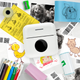 Портативный термопринтер JETIX Mini Printer Student + 5 рулонов самоклеящейся бумаги в комплекте - изображение 2