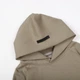 Худі Essentials fear of god, deep brown на флісі, розмір M - зображення 3