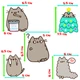 Комплект 2Life Мягкая игрушка Pusheen cat 12х15 см и Набор 5 шт многоразовых наклеек v-12320 - изображение 2