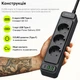 Сетевой фильтр-удлинитель RZTK Power Strip Pro 3 + 2 USB-A + USB-С (PD20W) Black 2 м - изображение 4