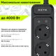 Сетевой фильтр-удлинитель RZTK Power Strip Pro 3 + 2 USB-A + USB-С (PD20W) Black 2 м - изображение 8