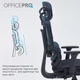 Кресло компьютерное офисное эргономичное OfficePro OC680B Black - изображение 10