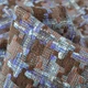 Рогожка костюмная гусиная лапка коричнево-фиолетовая ш.150 (14120.002) - изображение 3