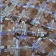 Рогожка костюмная гусиная лапка коричнево-фиолетовая ш.150 (14120.002) - изображение 4