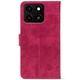 Чохол-книжка Crazy Horse Clasic для ZTE Blade A35 Magenta (Front) (62362) - зображення 3