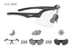 Очки ONRIDE Style ANSI Z87+ с линзой Photochromic (84-18%), оправа PC черный - изображение 8