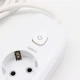 Удлинитель переноска на 4 розетки с USB, кабель 2 м - изображение 3