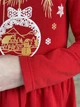 Сукня для дівчинки "Казка" Носи своє 92 Червоний (p-4394-178619) - изображение 11