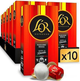 Набір Кави в Капсулах Nespresso L'OR Passione Rossa Ristretto Imola 10 пачок по 10капсул - изображение 1
