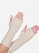 Митенки женские вязаные Malisa Гарсия 10-5026-LT-82 One Size Лен - изображение 1