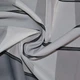 Вуаль тюль шифон полоски атласные серые, белая, ш.150 (37115.031) - изображение 1