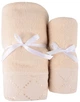Набор 2 махровых полотенца Soho для ванной 35x75 + 70x140 см Bow Cream (A160070) - изображение 1