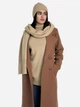 Шапка женская ARTKNIT Sofia Wool 38233 54-58 Бежевая (4823093419407) - изображение 5