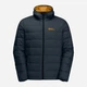 Пуховик мужской Jack Wolfskin Ather Down Hoody M 1207671_C0412 2XL Синий (4064886342841) - изображение 6