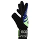 Перчатки вратарские GK-4321 SOCCERMAX (PVC, PL, р-р 9, цвет салатовый-синий) - изображение 2