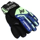 Перчатки вратарские GK-4321 SOCCERMAX (PVC, PL, р-р 9, цвет салатовый-синий) - изображение 4
