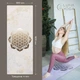 Премиальный коврик для йоги Luna Yoga 1830х680х4 мм Soul (LunaYogaMatSoul) - изображение 4